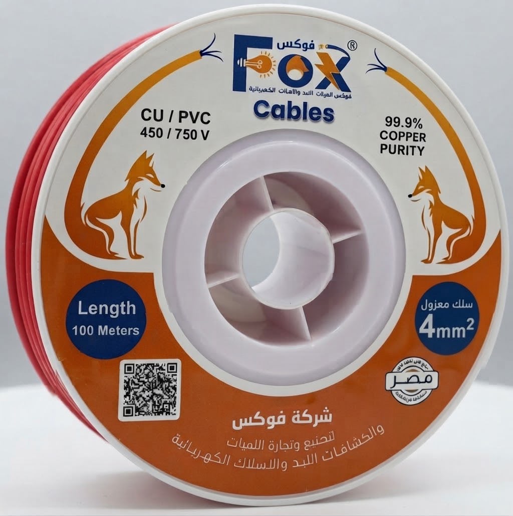 4  ملى سلك فوكس مصمت